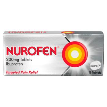 Nurofen 200mg Tablets 8 Tablets