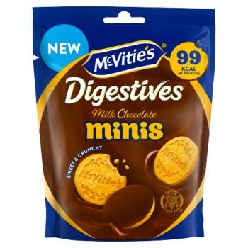 McVitie's Digestives Milk Chocolate Minis 80g