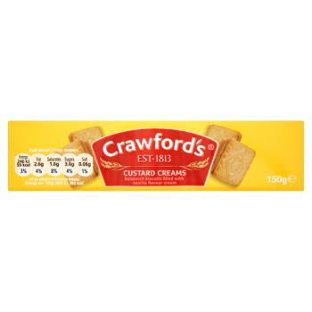 Crawford's Custard Creams Biscuits 150g