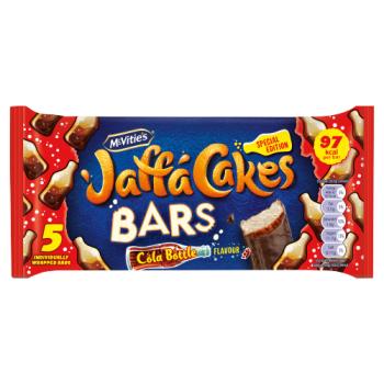 McVitie's 5 Cola Bottle Flavour Jaffa Cakes Bars