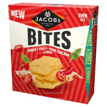 Jacob's Sweet Chilli + Sour Cream Flavour Bites 125g