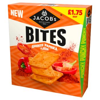 Jacob's Smoked Paprika Flavour Bites 125g