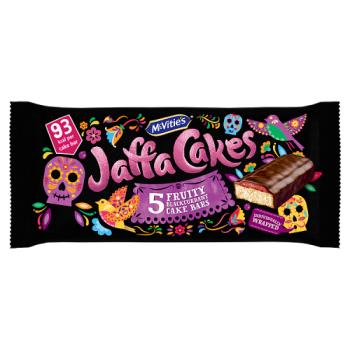 Mcvitie's Jaffa Cakes 5 Fruity Blackcurrant Cake Bars