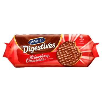 Digestives Strawberry Cheesecake..
