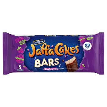 Mcvitie's Jaffa Blackcurrant Cake Bars 5 Pack