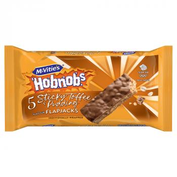 Mcvities Hobnob Sticy Toffee Flapjacks