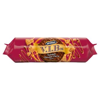 Mcvitie's V.i.bs Indulgent Chocolate Cherry Flavour Biscuits 250g