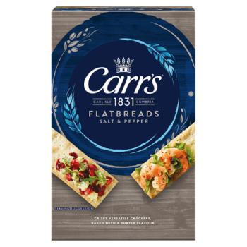 Carr's Flatbread Salt & Pepper Crackers 150g