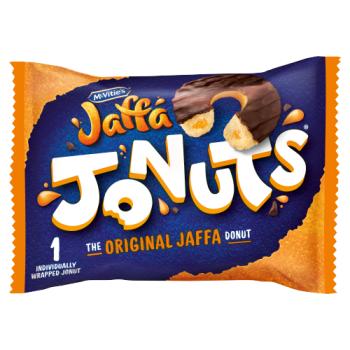 McVitie's Jaffa Cakes Jaffa Jonuts Biscuits Single Serve Pack