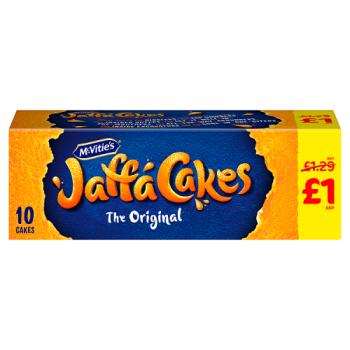 McVitie's Jaffa Cakes Original Biscuits 10 Pack PMP
