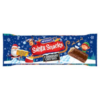 McVitie's Santa Snacks 7 Chocolate Cake Bars