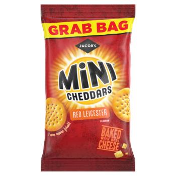 Jacob's Mini Cheddars Red Leicester Flavour 45g