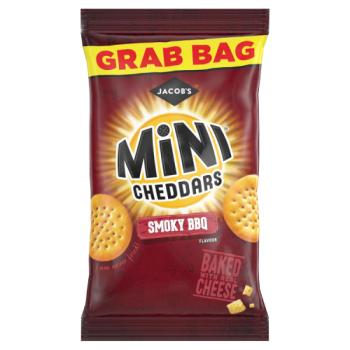 Jacob's Smoky BBQ Flavour Mini Cheddars 45g