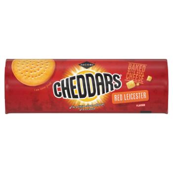 Jacob's Cheddars Red Leicester Flavour 150g