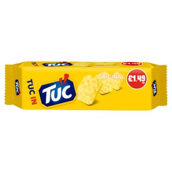 Tuc Crackers 150g Pm£1.49