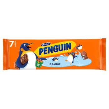McVitie's Penguin Orange Bars 7 x 24.6g (172.2g)