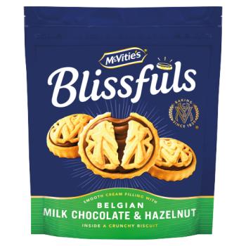 Mcvities Blissfuls Choc/hazelnut