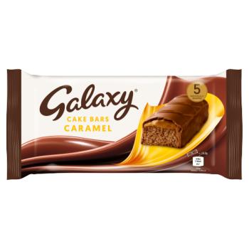 Galaxy 5 Caramel Cake Bars