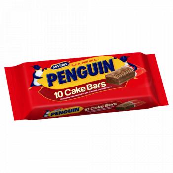 McVitie's Penguin Chocolate Cake Bars 10 Pack