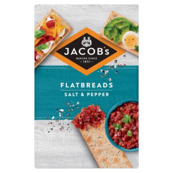 Jacob's Flatbread Salt & Pepper 150g