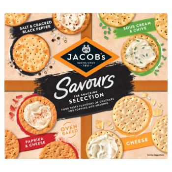 Jacob's Savours The Snacking Selection 250g