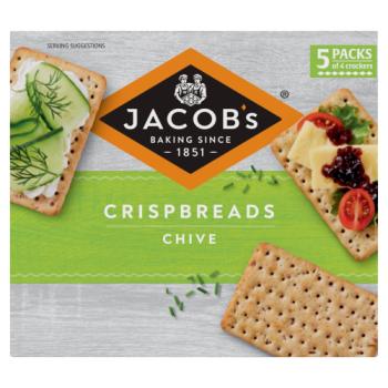 Jacob's Crispbreads Chive 190g