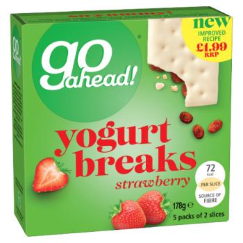 Mcvities G0 Ahead Yogurt Break Strawberr