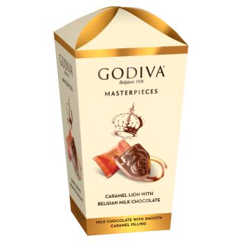 Godiva Masterpieces Caramel Lion Belgian Milk Chocolate 193g
