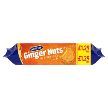McVitie's Ginger Nut Biscuits £1.29 PMP 250g