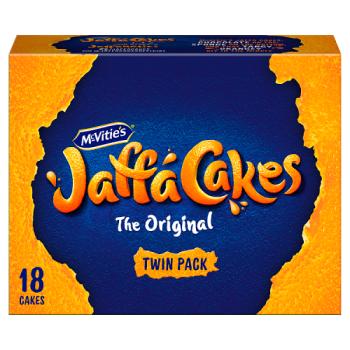 McVitie's Jaffa Cakes Original Twin Pack Biscuits 18 Pack