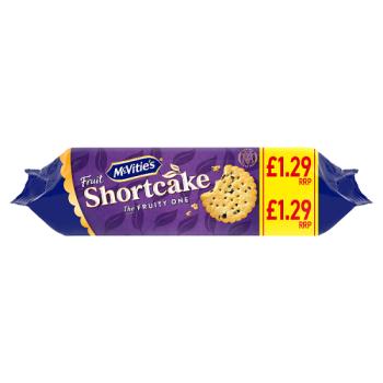 McVitie's Fruit Shortcake Biscuits £1.29 PMP 200g