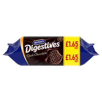 McVitie's Dark Chocolate Digestive Biscuits PMP £1.65 266g