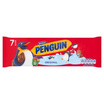 McVitie's Penguin Original Bars 7 x 24.6g (172.2g)