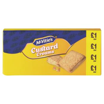 Mcvities Custard Creams Pm £1