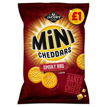 Jacobs Mini Cheddars Bbq Pm&#163;1