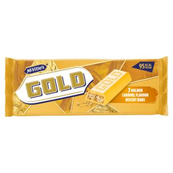McVitie's 7 Gold Bars 124g