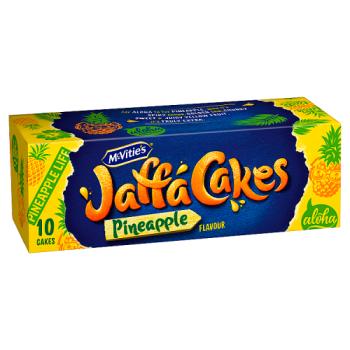  McVitie's Jaffa Cakes Original Pineapple Biscuits 10pk