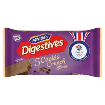 Mcvitie's 5 Digestives Cookie Crunch Slices 114.6g