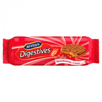 Mcv Digestive Strawb & Cream