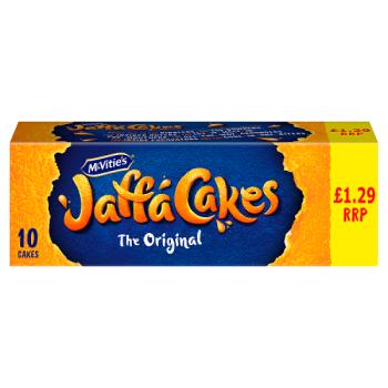 McVitie's Jaffa Cakes Original Biscuits £1.29 PMP 10 Pack