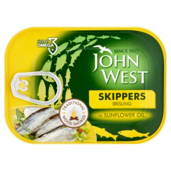John West Skippers Brisling in Sunflower Oil 106g