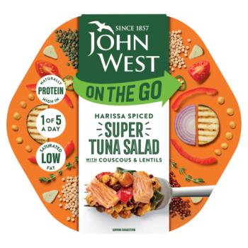 John West On the Go Harissa Spiced Super Tuna Salad 220g