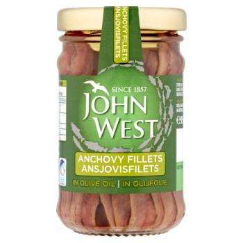 John West Anchovy Fillets in Olive Oil 95g