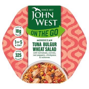 John West On the Go Moroccan Tuna Bulgur Wheat Salad 220g
