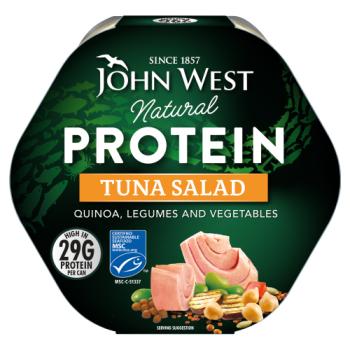 John West Natural Protein Tuna Salad With Quinoa, Legumes and Vegetables 220g