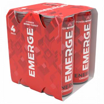 Emerge Energy Drink Original 4 X 250ml