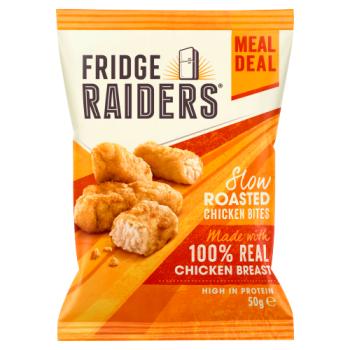 Fridge Raiders Slow Roasted Chicken Bites Meal Deal 50g