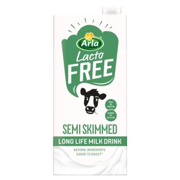 Arla Lactofree Long Life Semi Skimmed Milk 1L