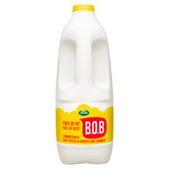 Arla BOB Skimmed Milk 2L Tastes like Semi Skimmed