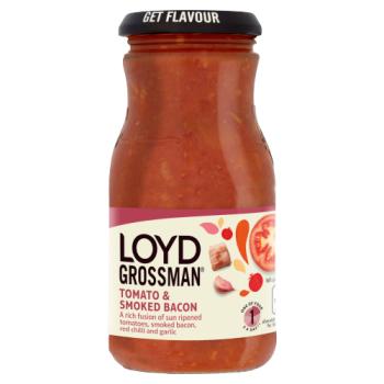 Loyd Grossman Tomato & Smoked Bacon 350g